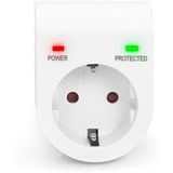 Digitus Überspannungsschutz-Adapter weiß, 13.500A Überspannungsschutz