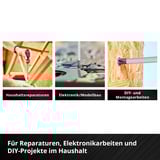 EINHELL Schraubendreher-Set, in E-Case-Einleger, Werkzeug-Set schwarz/rot, 17-teilig