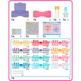 EPOCH Aquabeads - Nagelstudio Starter Set, Basteln 