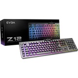 EVGA Z12, Gaming-Tastatur schwarz, DE-Layout, Membran