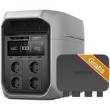 EcoFlow DELTA 3 Max, Powerstation grau/schwarz