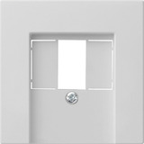 Gira Abdeckung für USB-Spannungsversorgung Power Delivery matt lackiert grau, Retail