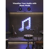 Govee Glide Hexagon Light Panels Ultra 7er-Pack, LED-Leuchte grau