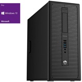 HP EliteDesk 800 G1 Generalüberholt, PC-System schwarz, Windows 10 Pro 64-Bit