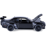 Jamara Dodge Challenger SRT Jailbreak Diecast 2in1, Modellfahrzeug schwarz, Maßstab 1:36