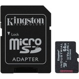 Kingston Industrial 64 GB microSDHC, Speicherkarte schwarz, UHS-I U3, Class 10, V30, A1