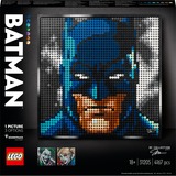 LEGO 31205 Art Jim Lee Batman Kollektion, Konstruktionsspielzeug DIY-Poster mit Joker oder Harley Quinn, für Erwachsene, Deko, Wandkunst