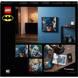 LEGO 31205 Art Jim Lee Batman Kollektion, Konstruktionsspielzeug DIY-Poster mit Joker oder Harley Quinn