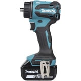 Makita Akku-Bohrschrauber mit Wechselkopfsystem DDF491ZJ01, 18Volt blau/schwarz, ohne Akku und Ladegerät, mit vier verschiedenen Aufsätzen