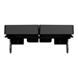 Merten Wippe für Rolladenschalter, zweiteilig, mit Pfeilsymbol, lackiert, matt, IP20 schwarz (matt), Retail