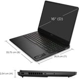 OMEN 16-ap0091ng, Gaming-Notebook schwarz, AMD Ryzen 9 8940HX, NVIDIA GeForce RTX 5060, 16 GB DDR5, 1 TB (1 TB SSD), Windows 11 Home