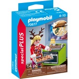 PLAYMOBIL 70877 Weihnachtsbäckerei, Konstruktionsspielzeug mit Keksform