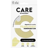 PanzerGlass Fearlessly Fashionable Case, Handyhülle gelb, Samsung Galaxy S25, QI-kompatibel