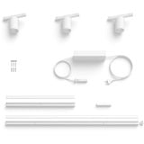 Philips HUE White & Color Ambiance Perifo Basis-Set Wandleuchte gerade, LED-Leuchte weiß, 3 Spots