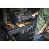 RÖSLE Gasgrill ALLFLAME Peer 3 schwarz, CRISPZONE (bis 450 °C), Vario+ Grillrostsystem