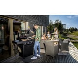 RÖSLE Gasgrill ALLFLAME Peer 3 schwarz, CRISPZONE (bis 450 °C), Vario+ Grillrostsystem