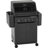 RÖSLE Gasgrill ALLFLAME Peer 3 schwarz, CRISPZONE (bis 450 °C), Vario+ Grillrostsystem