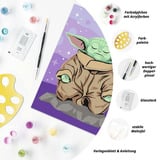 Ravensburger CreArt Star Wars - Meditierender Grogu, Malen 