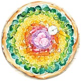 Ravensburger Puzzle Circle of Colors Pizza Teile: 500