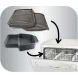 Tefal OptiGrill GC7058, Kontaktgrill schwarz, 2.000 Watt