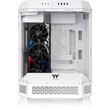 Thermaltake The Tower 600 Snow White, Tower-Gehäuse weiß, Tempered Glass x 3