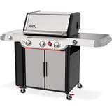 Weber Gasgrill Genesis SP-335W GBS edelstahl, 18,76 kW, mit Sear Zone und Seitenkocher, Modell 2025