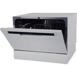homeX GST6AD-S Tischgeschirrspüler , Spülmaschine silber, 6 Maßgedecke