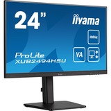 iiyama PROLITE XUB2494HSU-B6, LED-Monitor 61 cm (24 Zoll), schwarz (matt), FullHD, AMD Free-Sync, VA, 100Hz Panel