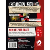Asmodee Crime Zoom Fall 1: Sein letztes Blatt, Kartenspiel 