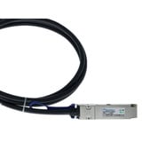 BlueOptics BlueLAN Direct Attach Kabel kompatibel zu Huawei QSFP28-100G-CU1M schwarz, 1 Meter
