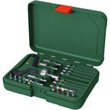 Bosch Heimwerken & Garten Bit-Ratschenschraubendreher T-Griff mit Bit-Satz, 22-teilig grün/schwarz, Drehmoment bis 46 Nm