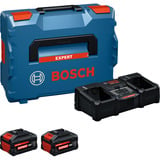 EXPERT Starter-Set 18V, 2x EXBA 18V-80 + Ladegerät EXAL18V2-320