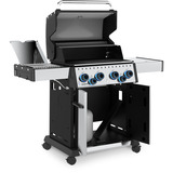 Broil King Gasgrill Baron S 490 IRX edelstahl, mit IR-Seiten- und Heckbrenner