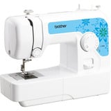 Brother Mechanische Nähmaschine J14s weiß/hellblau