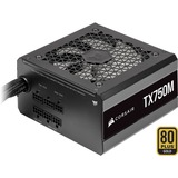 Corsair TX750M (2021) 750W, PC-Netzteil schwarz, 4x PCIe, Kabel-Management, 750 Watt