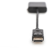 Digitus DisplayPort - DVI Adapter / Konverter schwarz