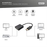 Digitus DisplayPort - DVI Adapter / Konverter schwarz