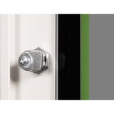 Digitus Glas-Fronttür für 19" 9HE Wandgehäuse Unique Serie, Frontpanel grau, 9 Höheneinheiten