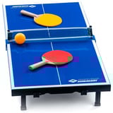 Donic-Schildkröt Tischtennis-Mini-Tisch-Set, Fitnessgerät blau