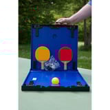 Donic-Schildkröt Tischtennis-Mini-Tisch-Set, Fitnessgerät blau