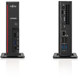 Fujitsu ESPRIMO G558 Generalüberholt, Mini-PC schwarz, Windows 11 Pro