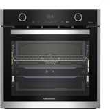 Grundig GEBM19401BH, Backofen schwarz/edelstahl, 60 cm