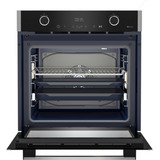 Grundig GEBM19401BH, Backofen schwarz/edelstahl, 60 cm