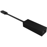 ICY BOX USB 3.2 Gen 1 Adapter, USB-C Stecker > RJ-45 Buchse schwarz, 10/100/1.000 Mbit/s