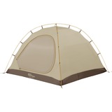 Jack Wolfskin Kuppelzelt GRAND ILLUSION IV braun/beige, mit Tunnel-Anbau, Modell 2023