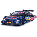 Jamara BMW M4 DTM Diecast, Modellfahrzeug blau, Maßstab 1:24, inkl. Knopfzellen