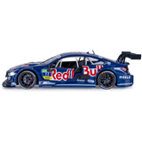 Jamara BMW M4 DTM Diecast, Modellfahrzeug blau, Maßstab 1:24, inkl. Knopfzellen