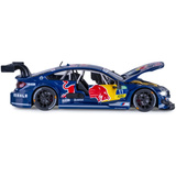 Jamara BMW M4 DTM Diecast, Modellfahrzeug blau, Maßstab 1:24, inkl. Knopfzellen