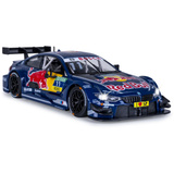 Jamara BMW M4 DTM Diecast, Modellfahrzeug blau, Maßstab 1:24, inkl. Knopfzellen
