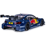 Jamara BMW M4 DTM Diecast, Modellfahrzeug blau, Maßstab 1:24, inkl. Knopfzellen